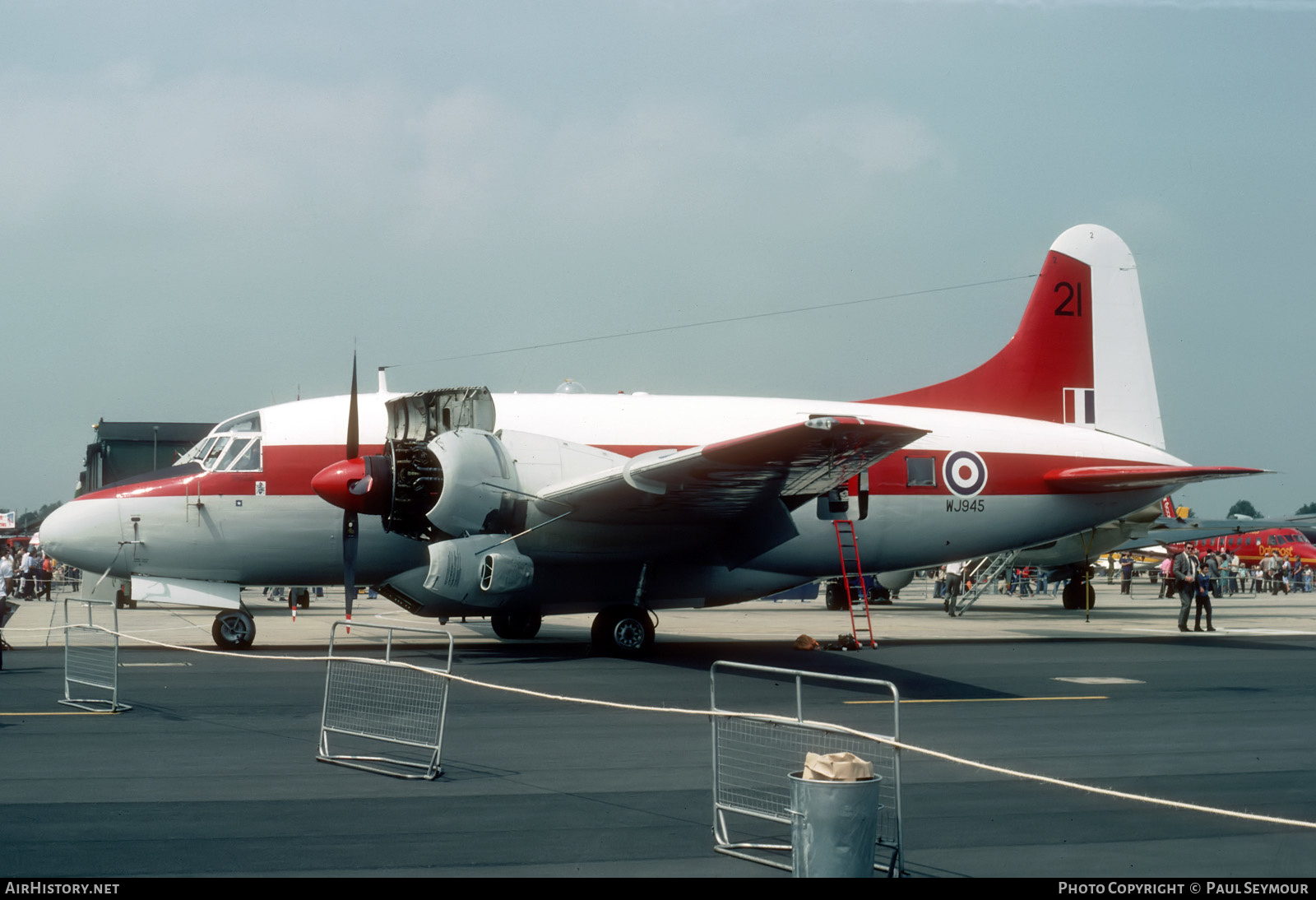 Aircraft Photo of G-BEDV / WJ945 | Vickers 668 Varsity T.1 | UK - Air Force | AirHistory.net #654099