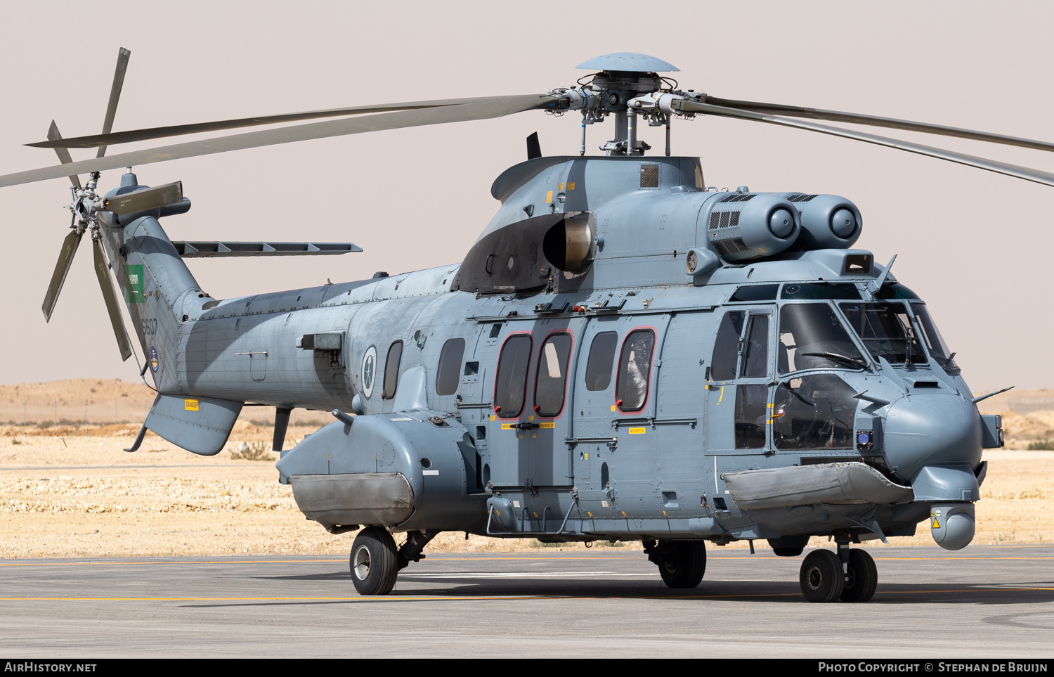 Aircraft Photo of 6607 | Airbus Helicopters H-215 | Saudi Arabia - Air Force | AirHistory.net #654101