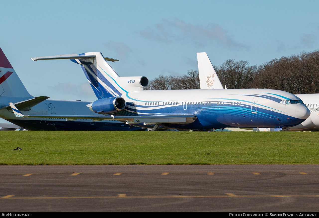 Aircraft Photo of M-STAR | Boeing 727-2X8/Adv(RE) Super 27 | AirHistory.net #654107