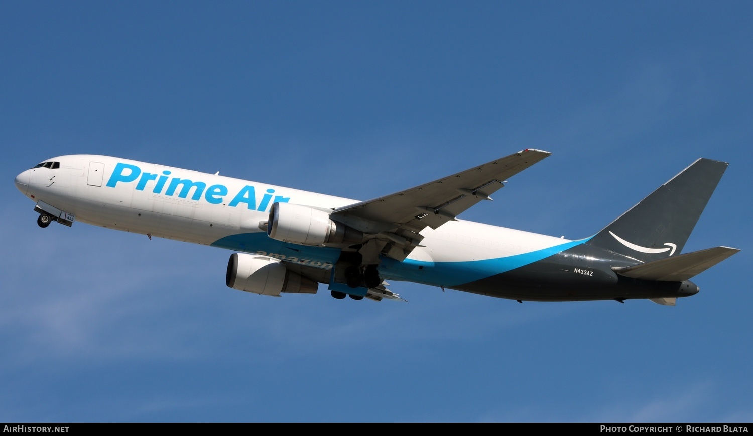 Aircraft Photo of N433AZ | Boeing 767-381/ER(BCF) | Prime Air | AirHistory.net #654115
