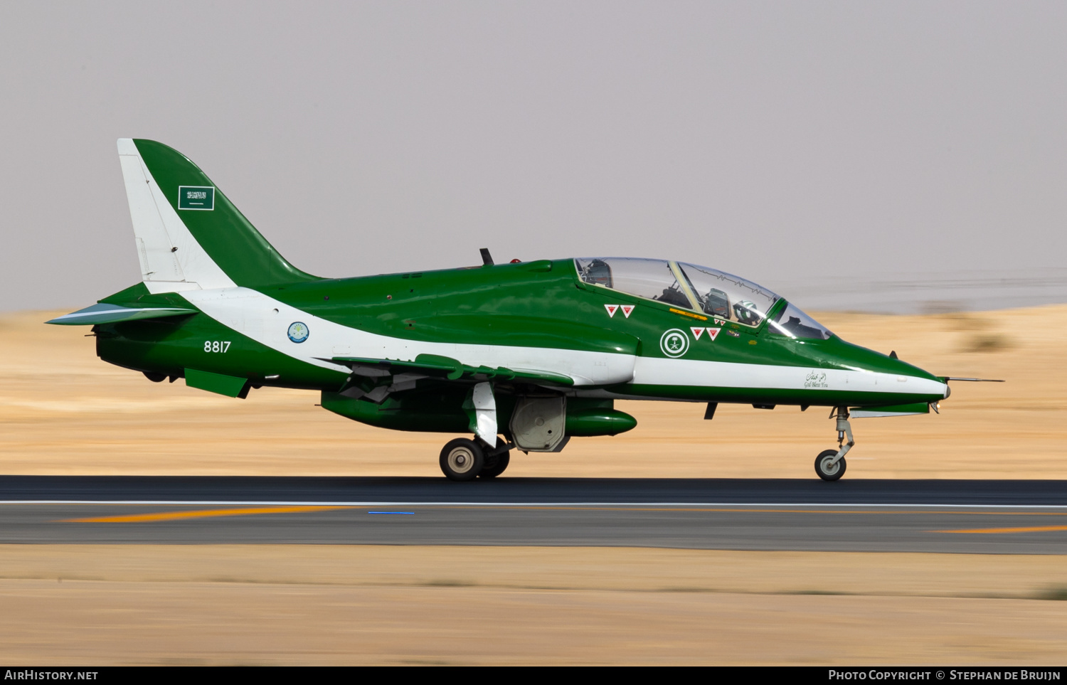 Aircraft Photo of 8817 | British Aerospace Hawk 65A | Saudi Arabia - Air Force | AirHistory.net #654125