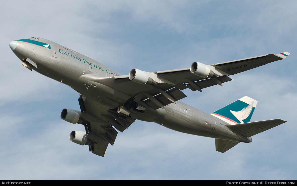 Aircraft Photo of B-HKH | Boeing 747-412(BCF) | Cathay Pacific Airways Cargo | AirHistory.net #654129