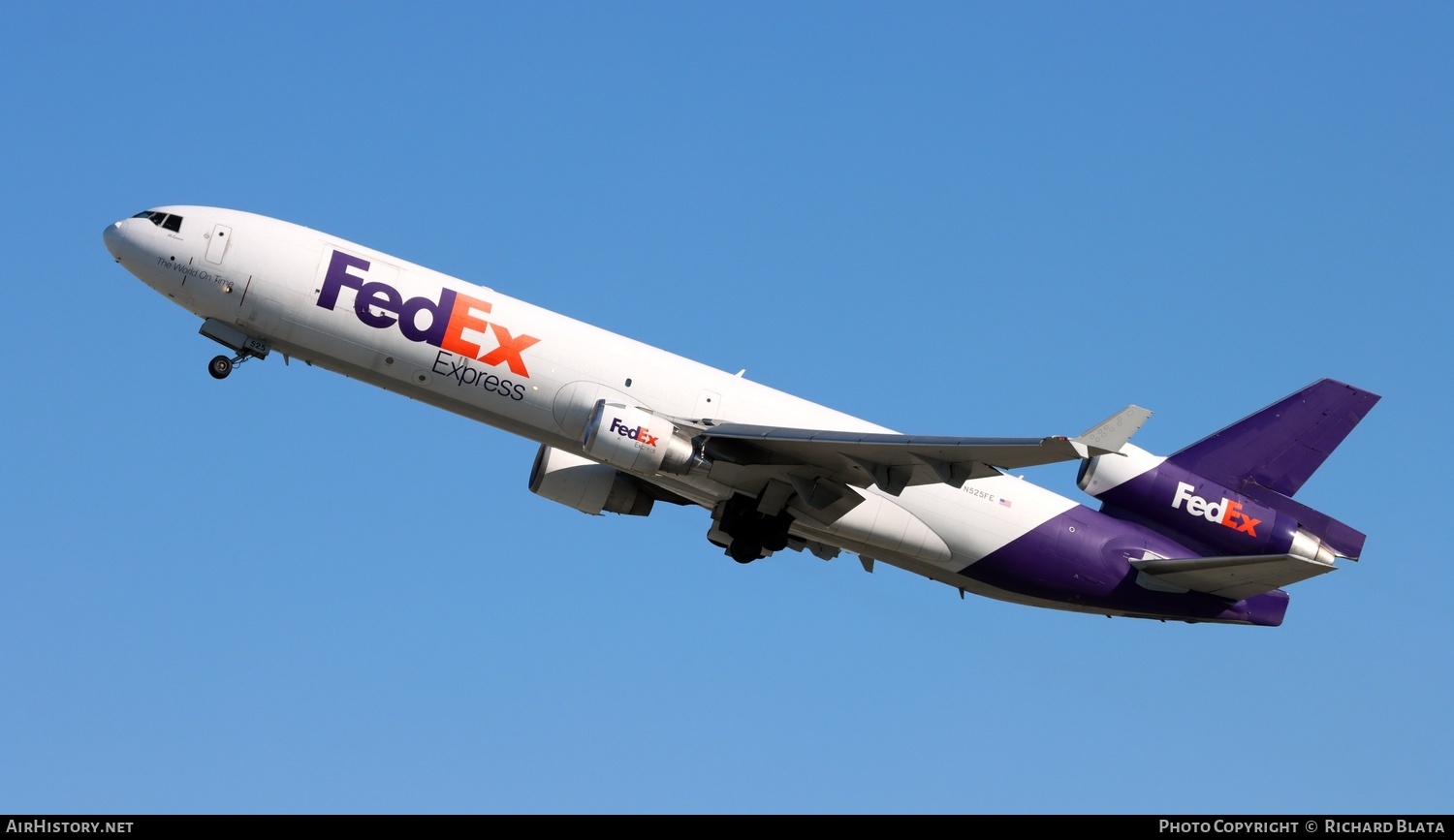 Aircraft Photo of N525FE | McDonnell Douglas MD-11/F | FedEx Express | AirHistory.net #654145
