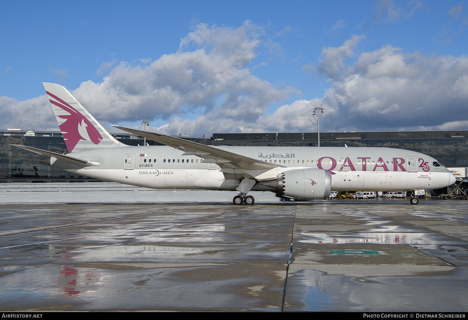 Aircraft Photo of A7-BCX | Boeing 787-8 Dreamliner | Qatar Airways | AirHistory.net #654150