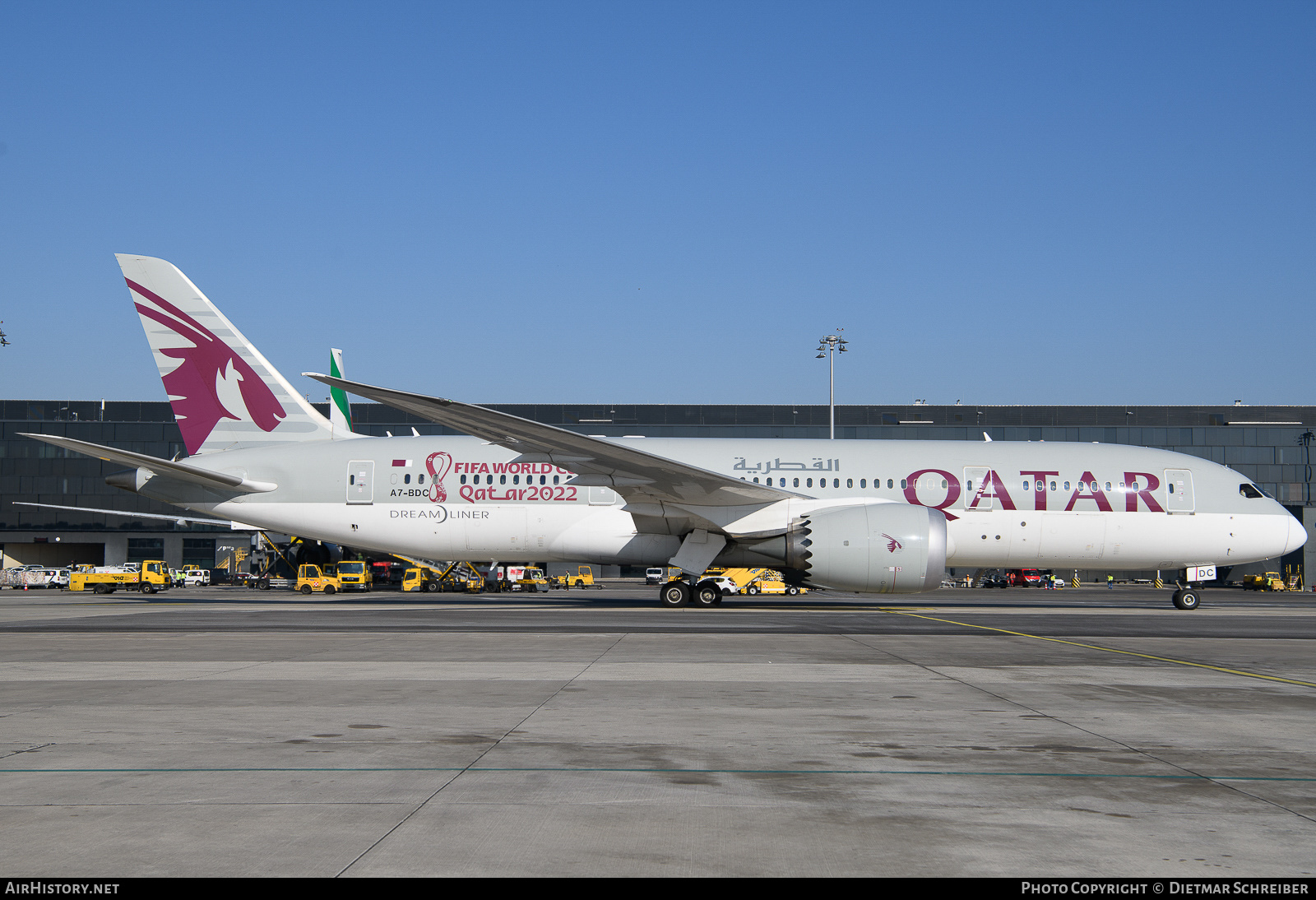 Aircraft Photo of A7-BDC | Boeing 787-8 Dreamliner | Qatar Airways | AirHistory.net #654156
