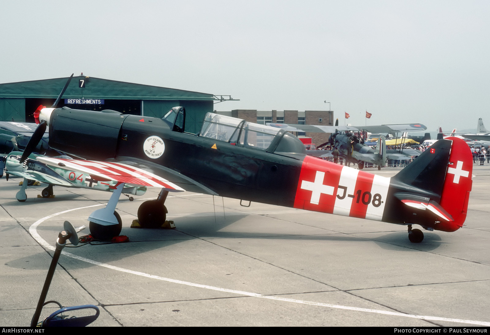 Aircraft Photo of G-BJAX / J-108 | Pilatus P-2-05 | Switzerland - Air Force | AirHistory.net #654171