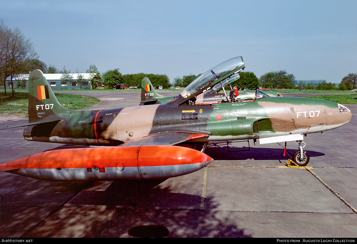 Aircraft Photo of FT07 | Lockheed T-33A | Belgium - Air Force | AirHistory.net #654177