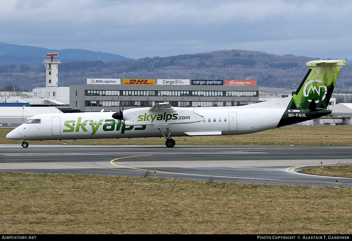 Aircraft Photo of 9H-PAUL | Bombardier DHC-8-402 Dash 8 | SkyAlps | AirHistory.net #654186