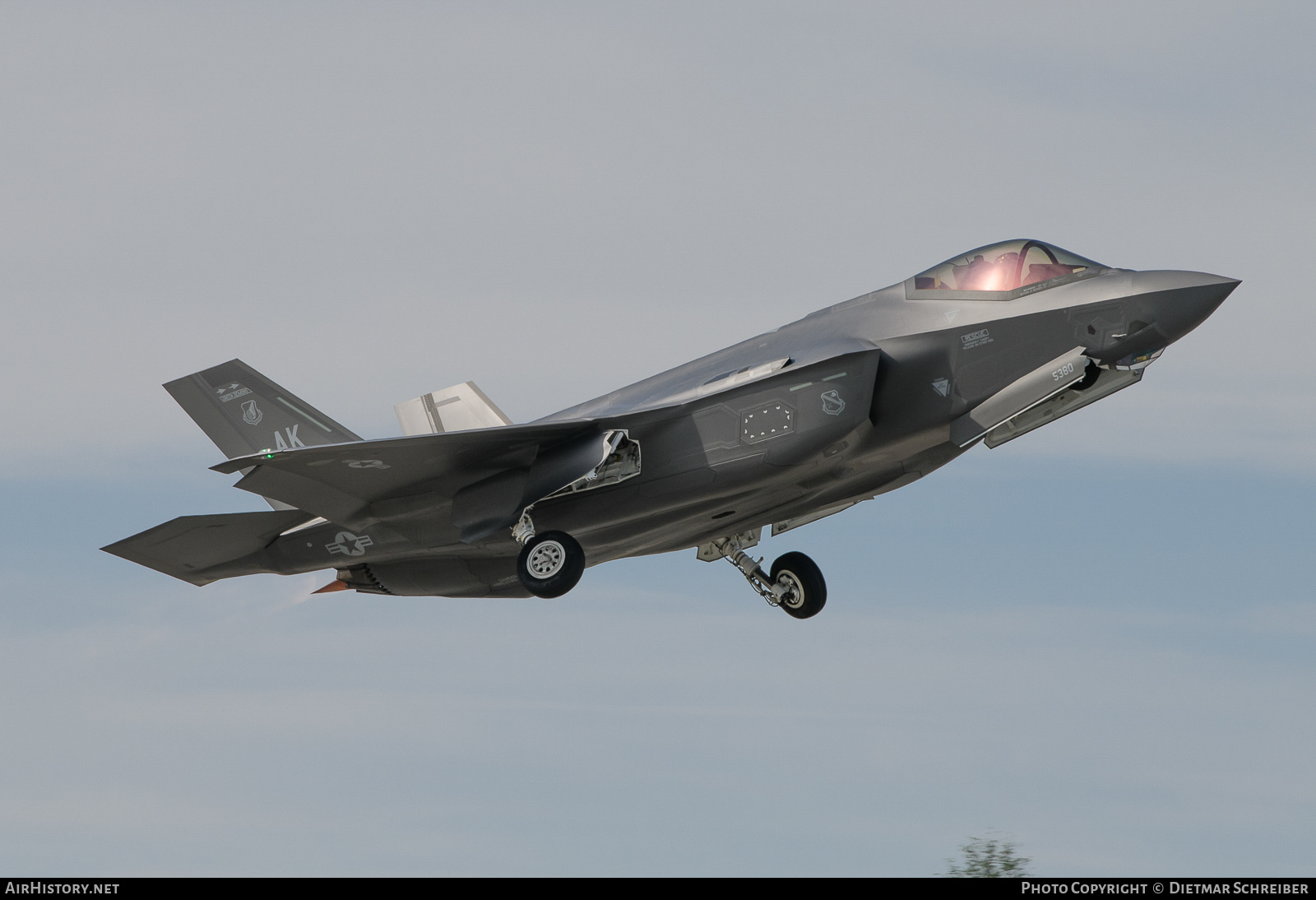 Aircraft Photo of 18-5380 | Lockheed Martin F-35A Lightning II | USA - Air Force | AirHistory.net #654197