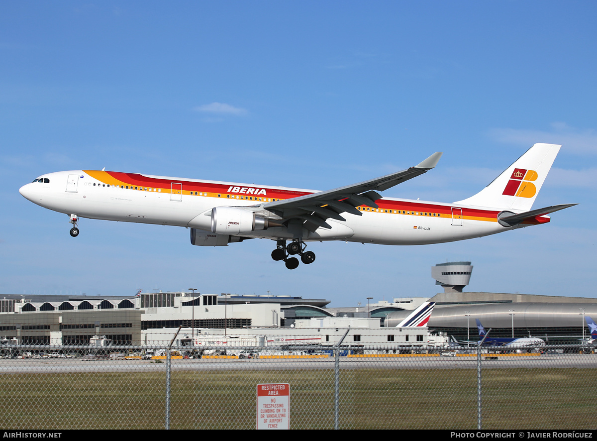 Aircraft Photo of EC-LUK | Airbus A330-302 | Iberia | AirHistory.net #654202