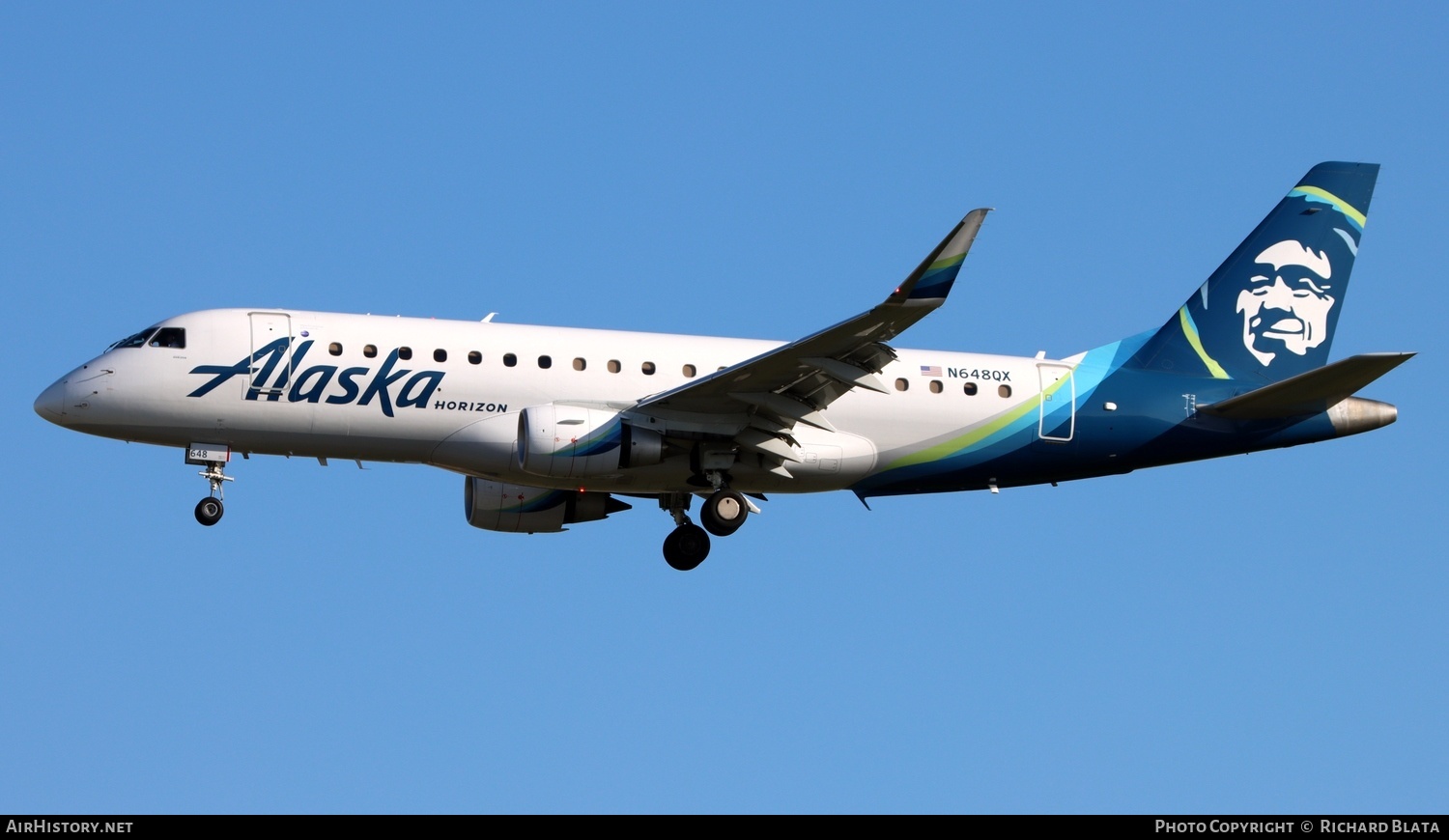 Aircraft Photo of N648QX | Embraer 175LR (ERJ-170-200LR) | Alaska Airlines | AirHistory.net #654204