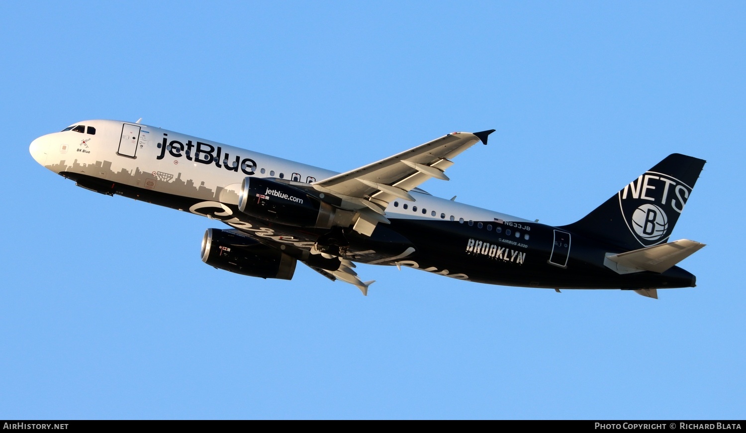 Aircraft Photo of N633JB | Airbus A320-232 | JetBlue Airways | AirHistory.net #654205