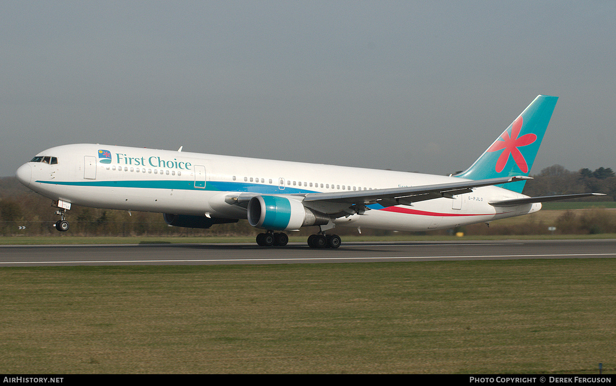 Aircraft Photo of G-PJLO | Boeing 767-35E/ER | First Choice Airways | AirHistory.net #654209