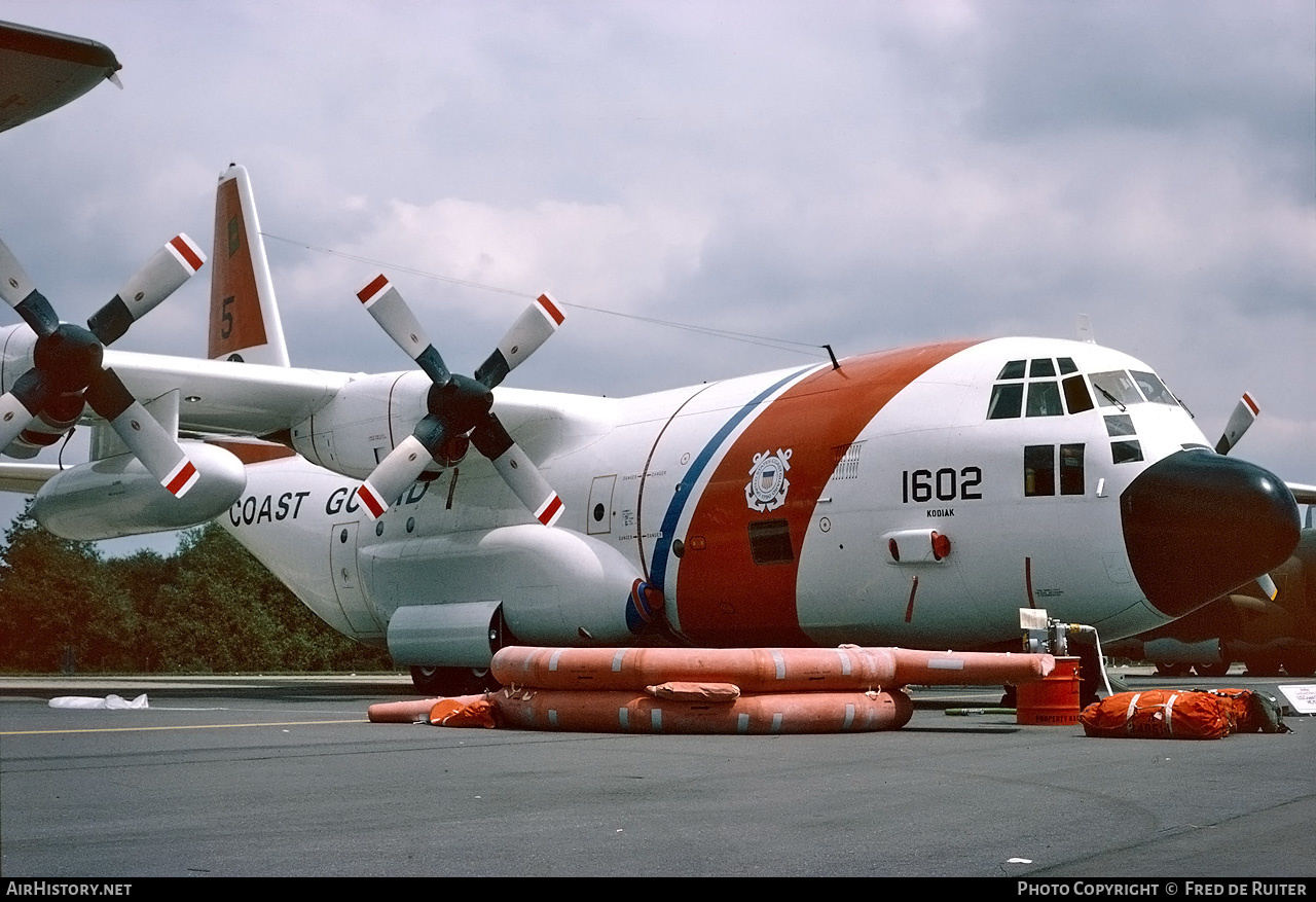 Aircraft Photo of 1602 | Lockheed HC-130H Hercules (L-382) | USA - Coast Guard | AirHistory.net #654210