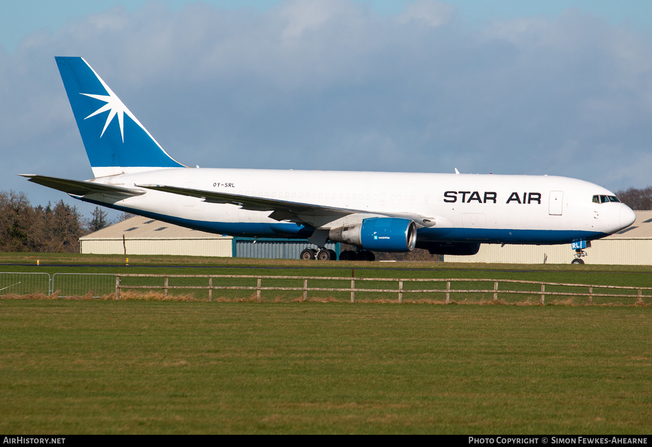 Aircraft Photo of OY-SRL | Boeing 767-232(BDSF) | Star Air | AirHistory.net #654211