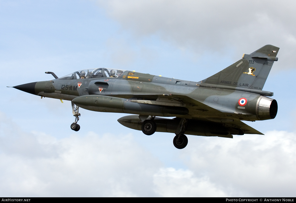 Aircraft Photo of 353 | Dassault Mirage 2000N | France - Air Force | AirHistory.net #654219