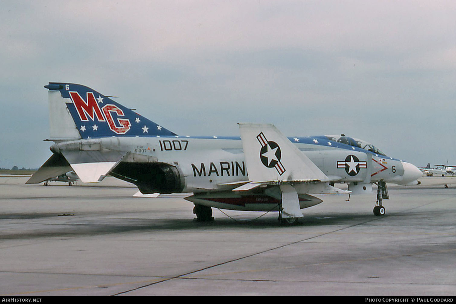 Aircraft Photo of 151007 / 1007 | McDonnell F-4B Phantom II | USA - Marines | AirHistory.net #654230