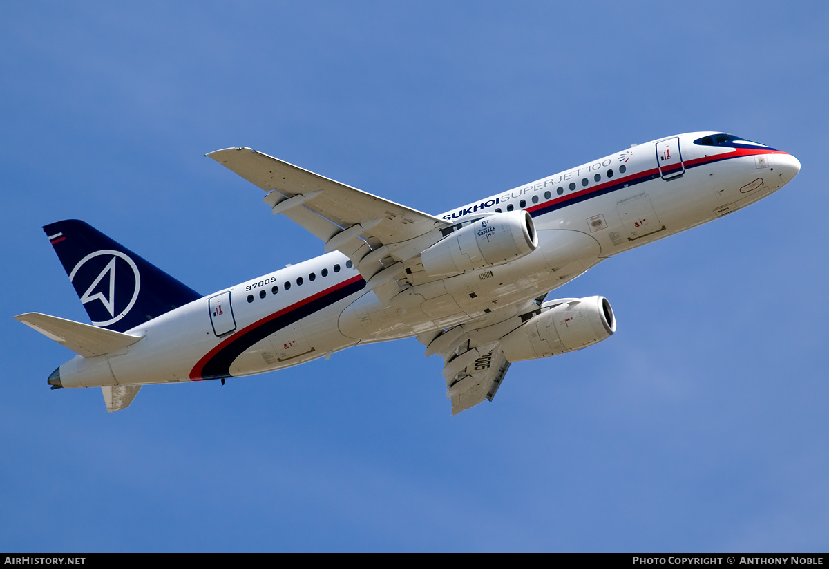 Aircraft Photo of 97005 | Sukhoi SSJ-100-95B Superjet 100 (RRJ-95B) | Sukhoi | AirHistory.net #654236