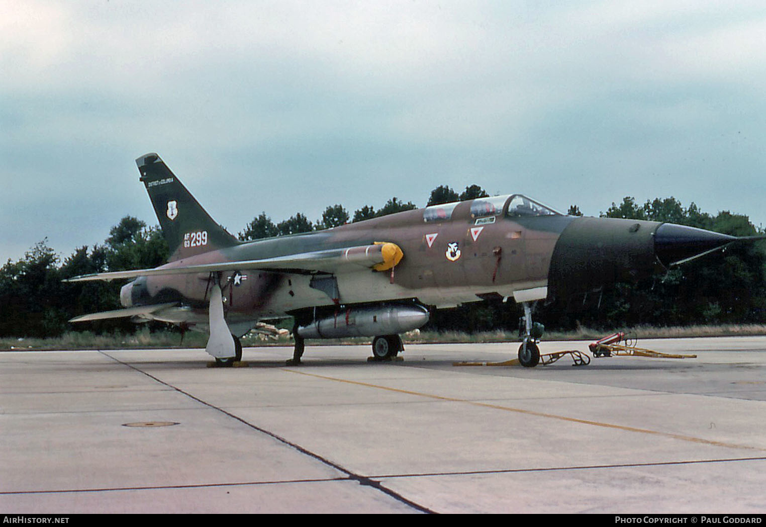 Aircraft Photo of 63-8299 / AF63-299 | Republic F-105F Thunderchief | USA - Air Force | AirHistory.net #654242