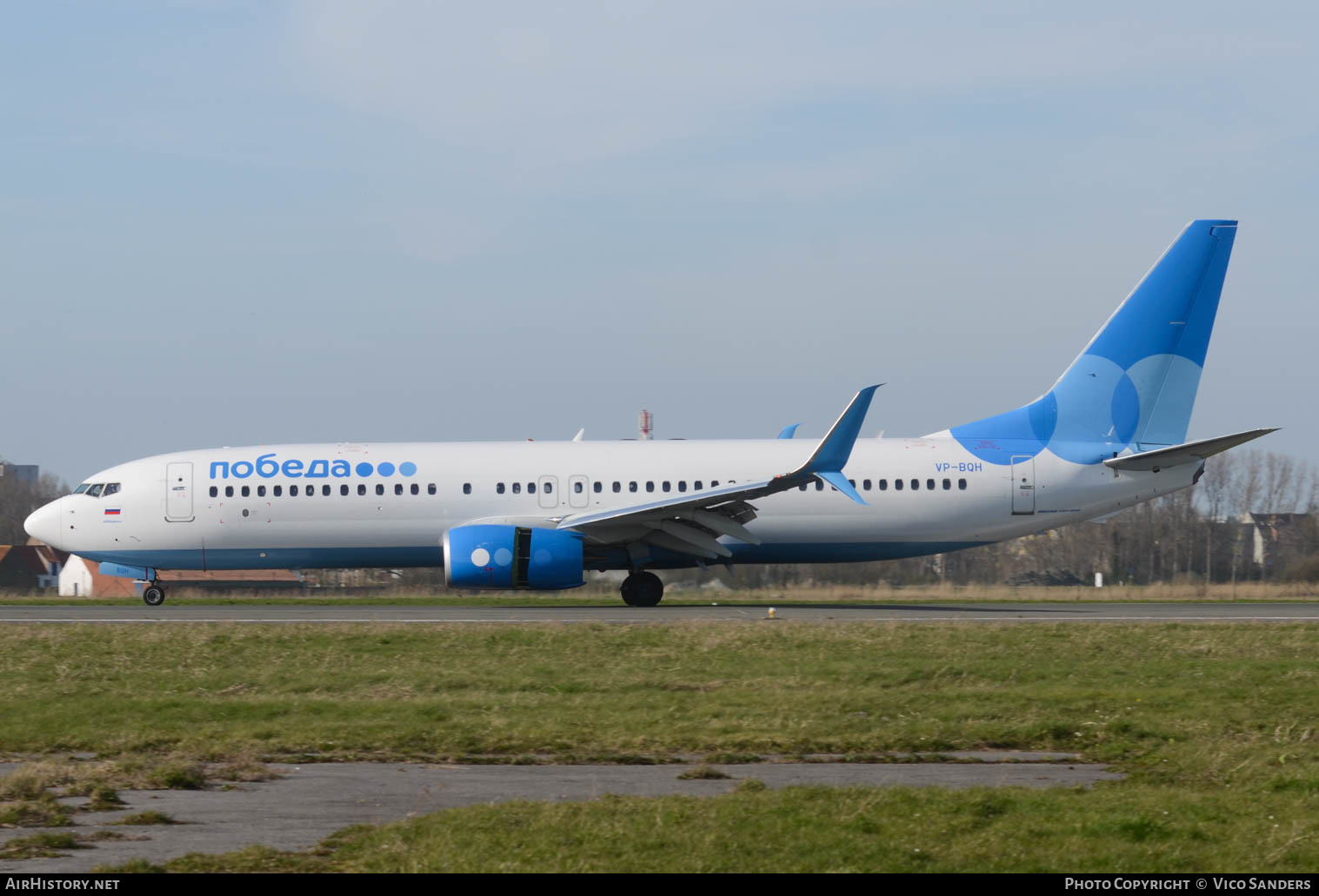 Aircraft Photo of VP-BQH | Boeing 737-800 | Pobeda Airlines | AirHistory.net #654264