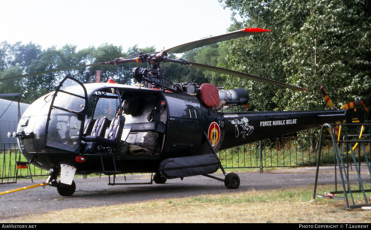 Aircraft Photo of M-1 | Aerospatiale SA-316B Alouette III | Belgium - Navy | AirHistory.net #654275