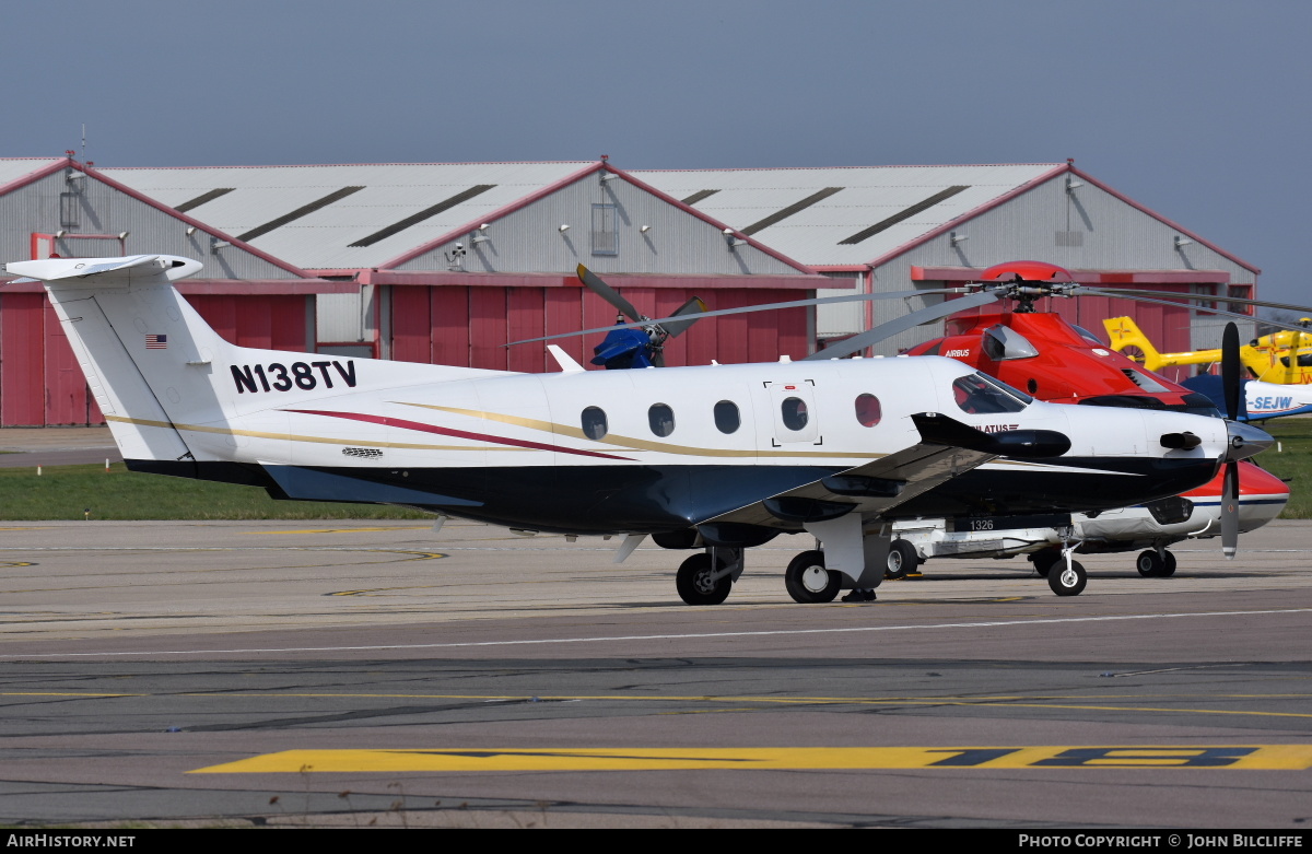 Aircraft Photo of N138TV | Pilatus PC-12NG (PC-12/47E) | AirHistory.net #654277