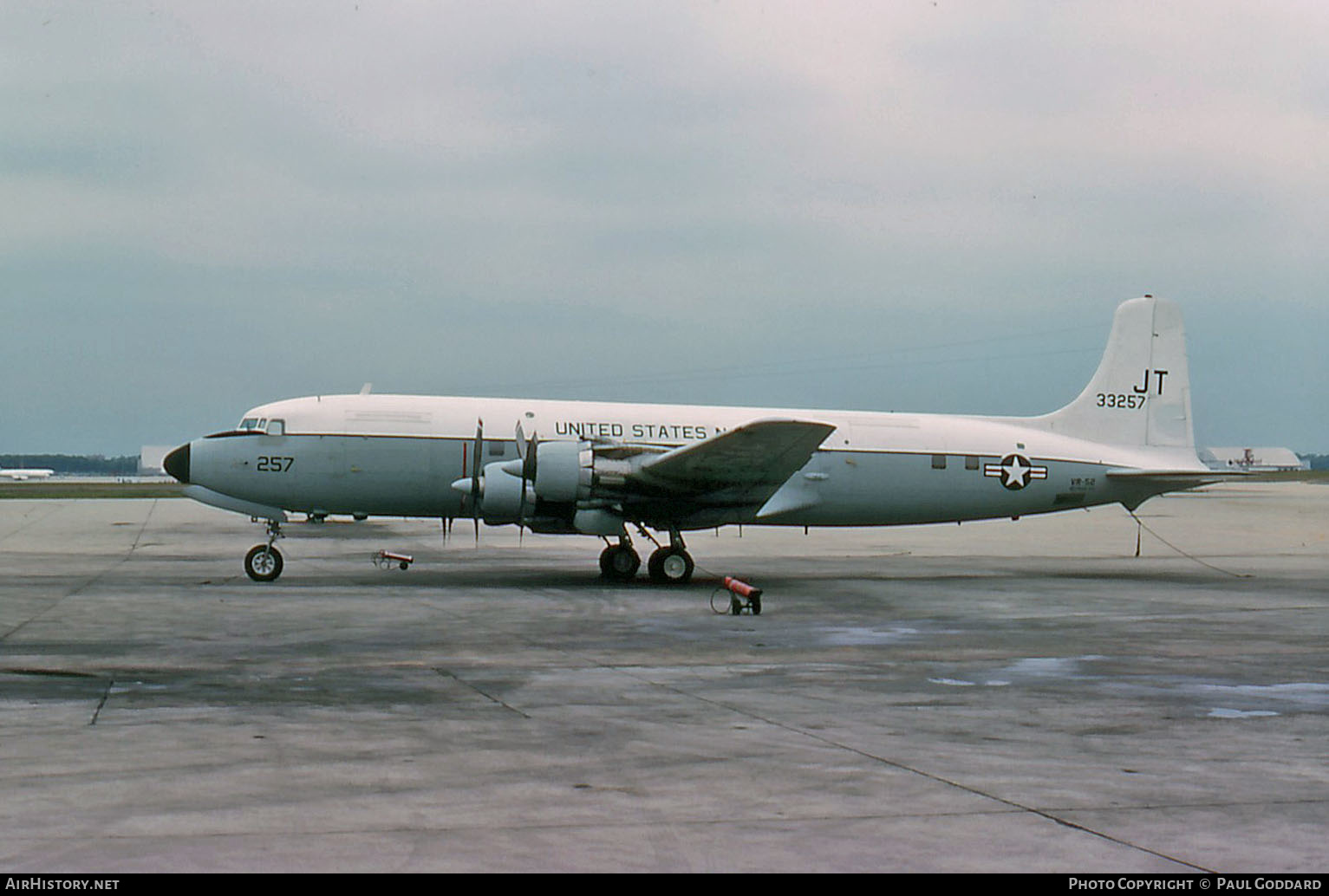 Aircraft Photo of 53-3257 / 33257 | Douglas C-118A Liftmaster | USA - Navy | AirHistory.net #654281