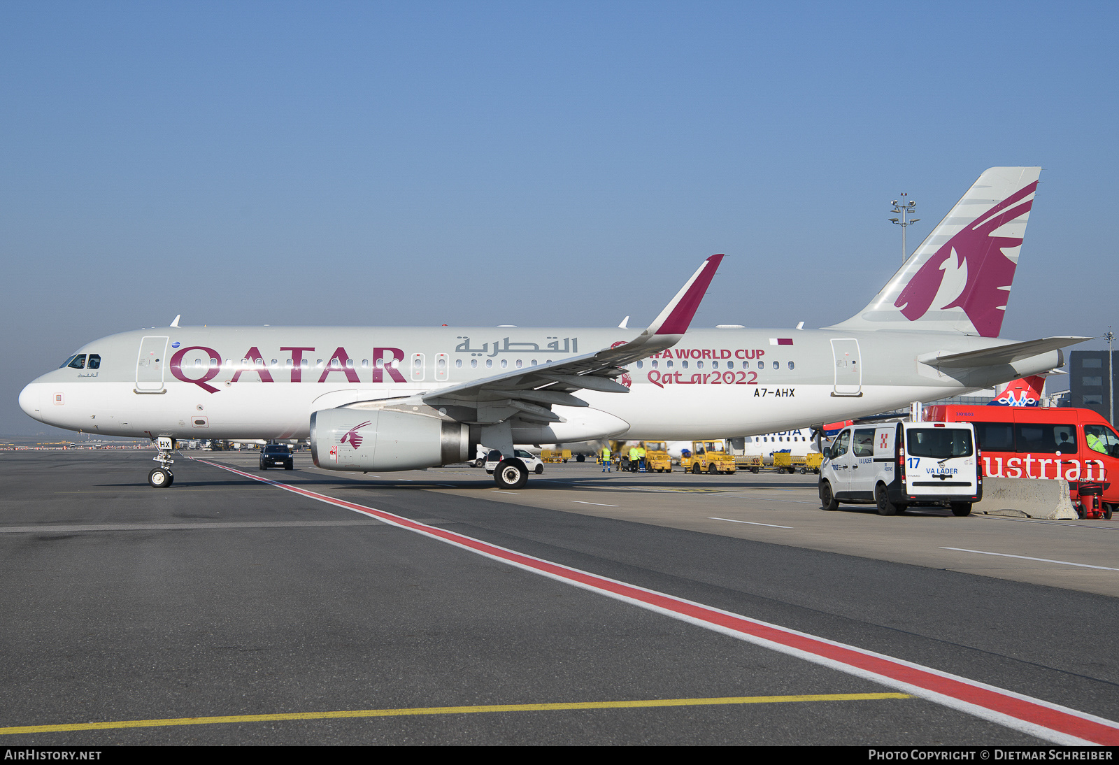 Aircraft Photo of A7-AHX | Airbus A320-232 | Qatar Airways | AirHistory.net #654283