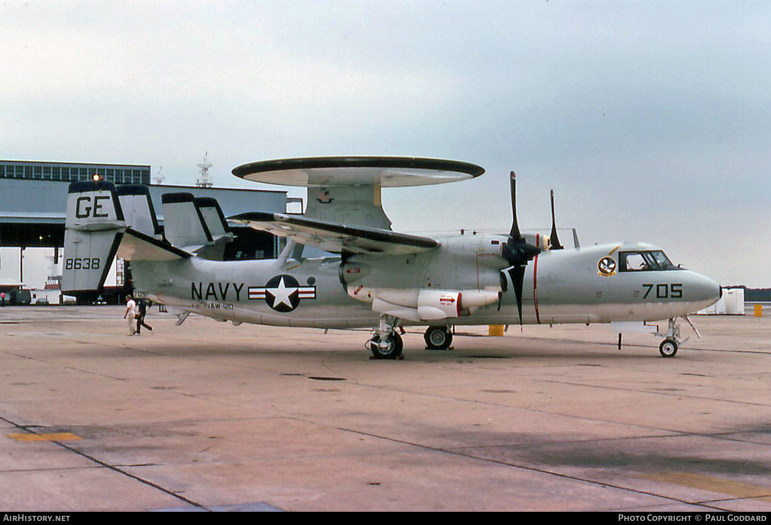 Aircraft Photo of 158638 / 8638 | Grumman E-2C Hawkeye | USA - Navy | AirHistory.net #654294