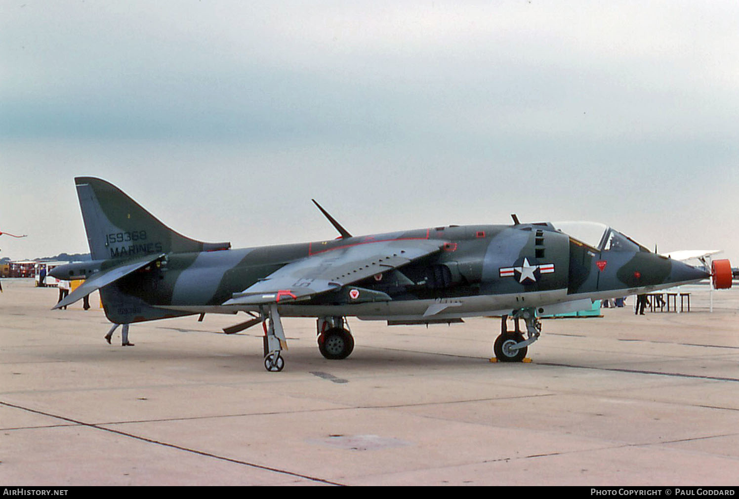 Aircraft Photo of 159368 | Hawker Siddeley AV-8A Harrier | USA - Marines | AirHistory.net #654295