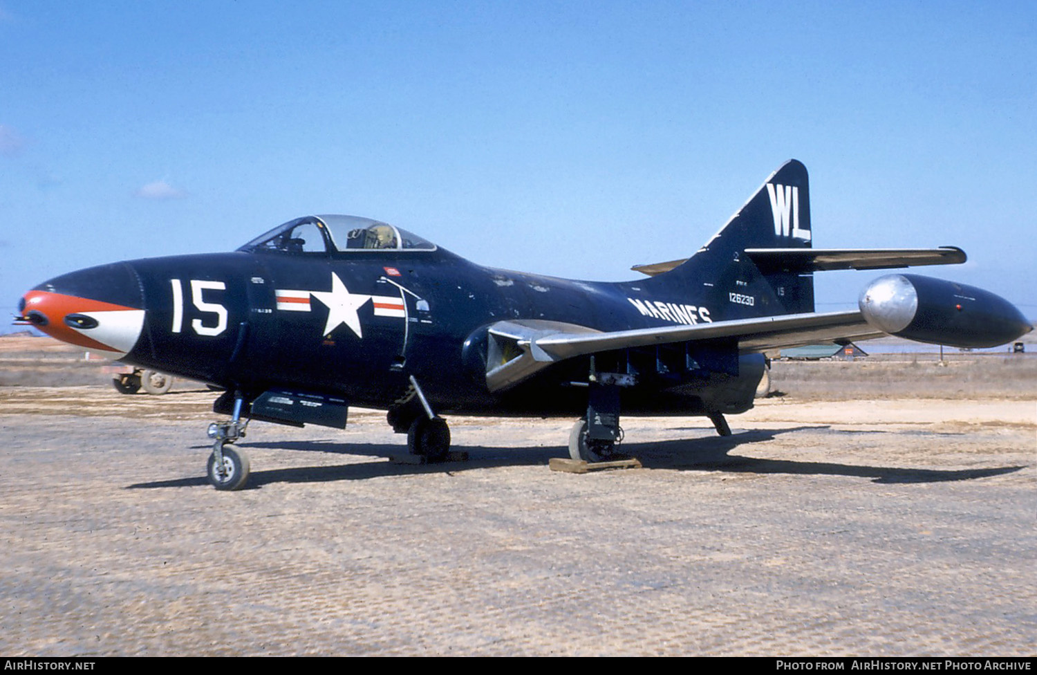 Aircraft Photo of 126230 | Grumman F9F-5 Panther | USA - Marines | AirHistory.net #654300