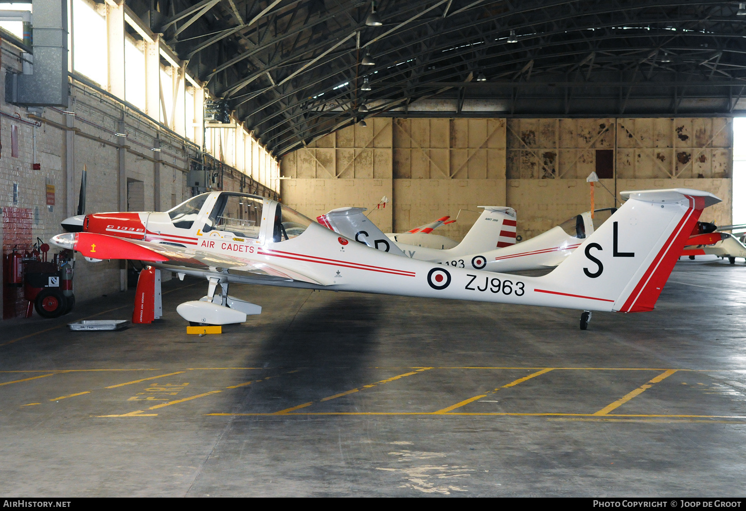 Aircraft Photo of ZJ963 | Grob G-109B Vigilant T1 | UK - Air Force | AirHistory.net #654310