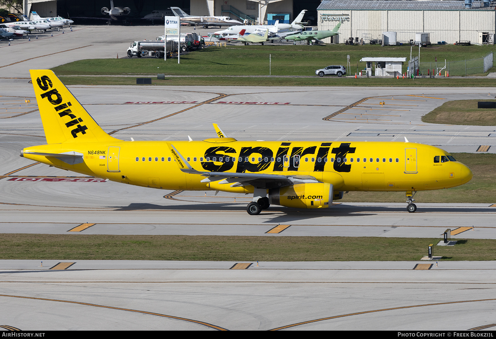 Aircraft Photo of N648NK | Airbus A320-232 | Spirit Airlines | AirHistory.net #654321