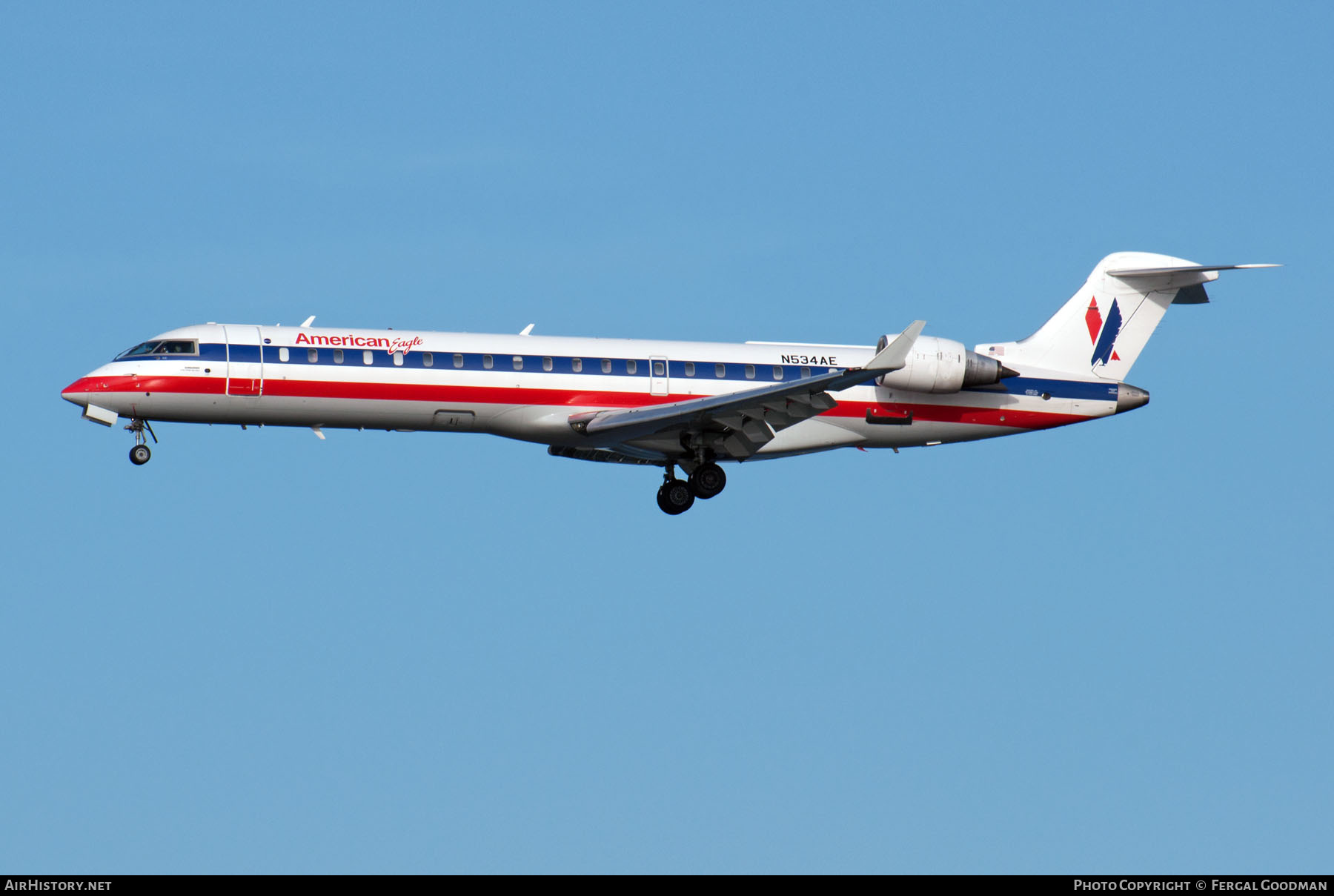 Aircraft Photo of N534AE | Bombardier CRJ-702ER NG (CL-600-2C10) | American Eagle | AirHistory.net #654323