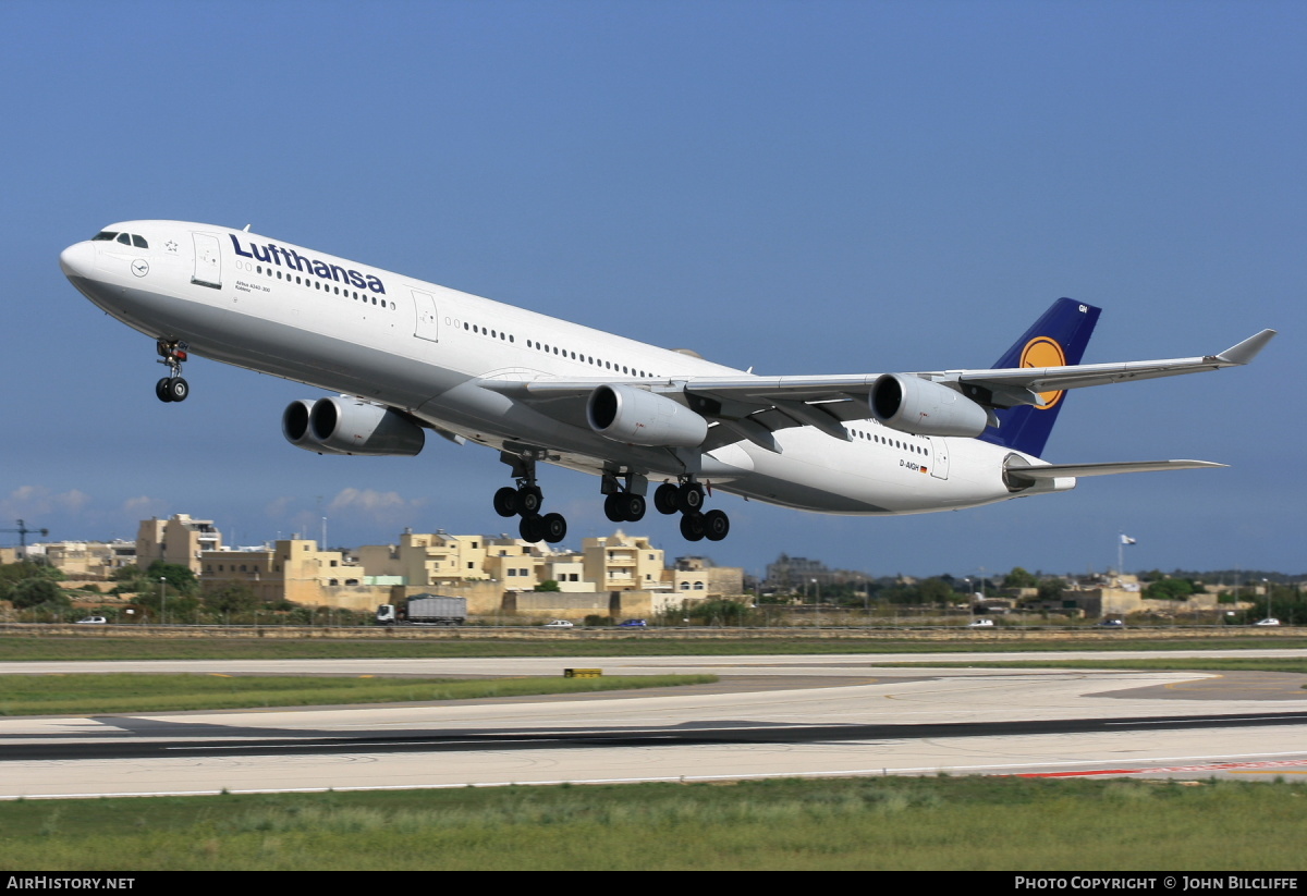 Aircraft Photo of D-AIGH | Airbus A340-311 | Lufthansa | AirHistory.net #654342