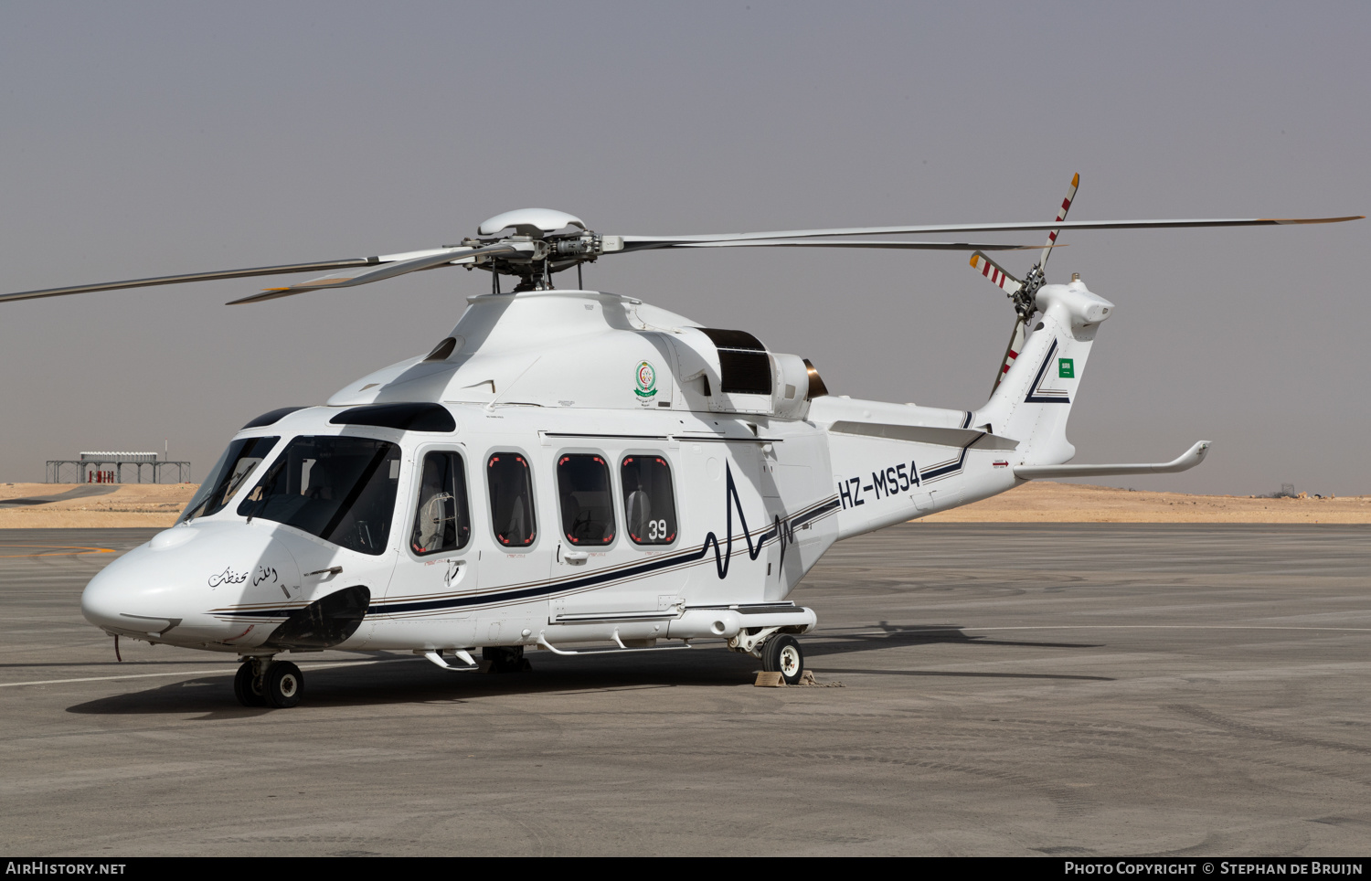 Aircraft Photo of HZ-MS54 | AgustaWestland AW-139 | Saudi Medevac | AirHistory.net #654350