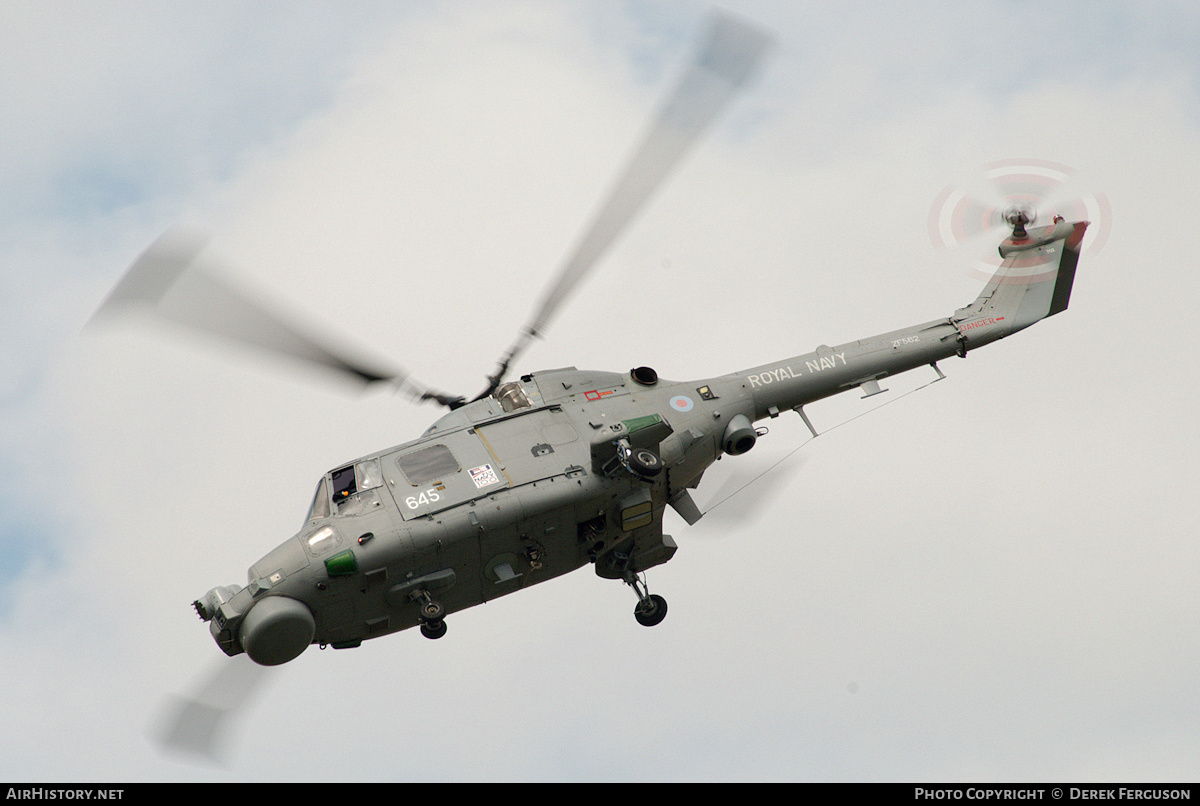 Aircraft Photo of ZF562 | Westland WG-13 Lynx HMA8DSP | UK - Navy | AirHistory.net #654367