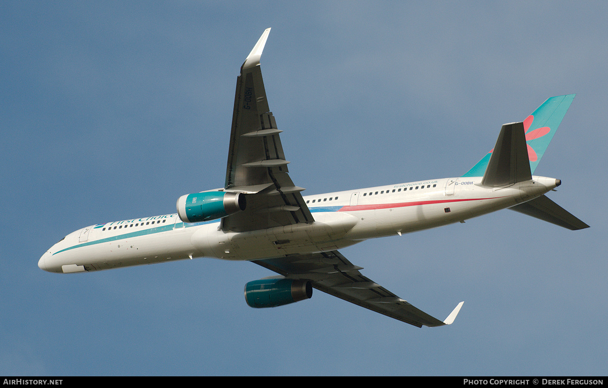 Aircraft Photo of G-OOBH | Boeing 757-236 | First Choice Airways | AirHistory.net #654369