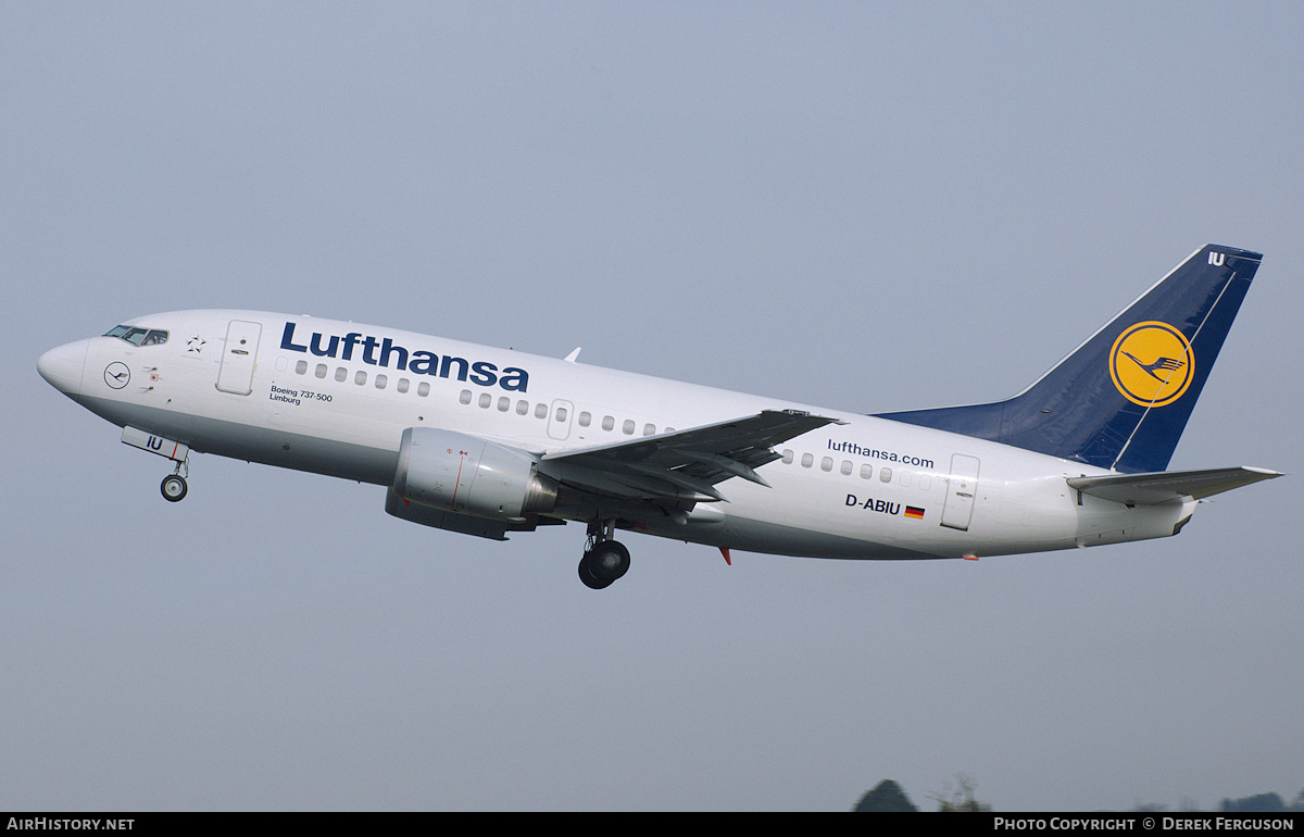 Aircraft Photo of D-ABIU | Boeing 737-530 | Lufthansa | AirHistory.net #654374