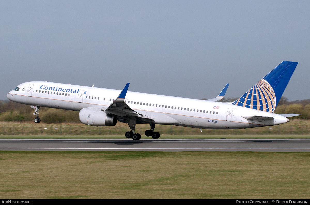 Aircraft Photo of N12125 | Boeing 757-224 | Continental Airlines | AirHistory.net #654375