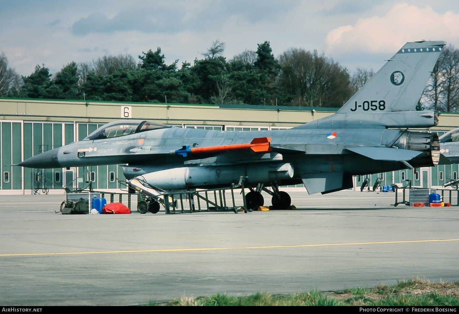 Aircraft Photo of J-058 | General Dynamics F-16AM Fighting Falcon | Netherlands - Air Force | AirHistory.net #654398
