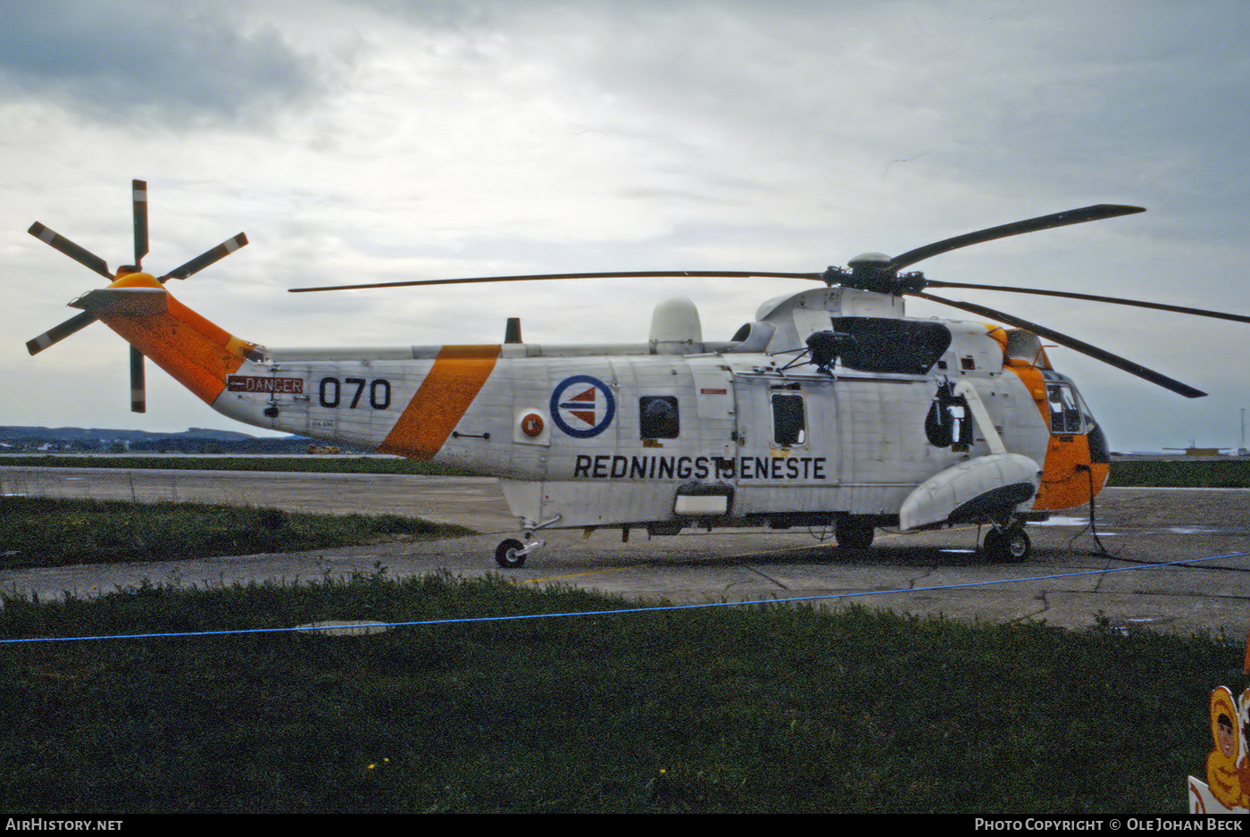 Aircraft Photo of 070 | Westland WS-61 Sea King Mk43 | Norway - Air Force | AirHistory.net #654413