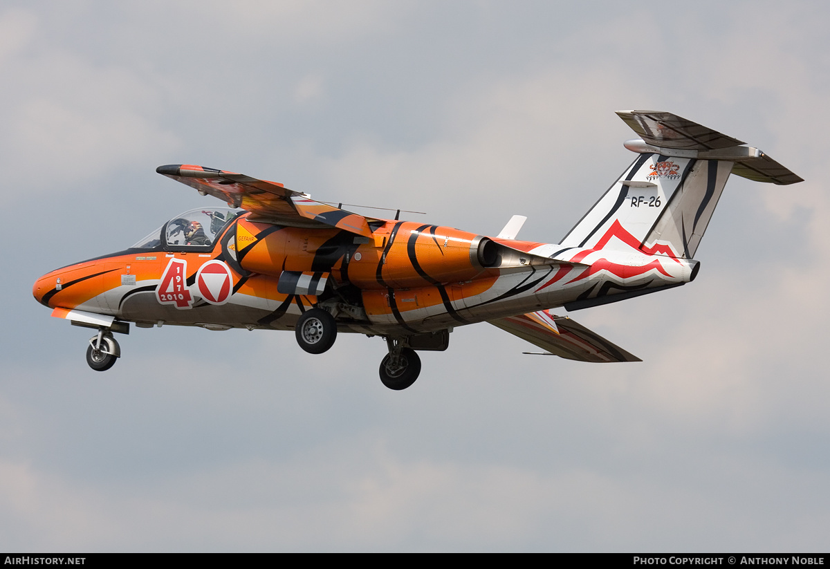 Aircraft Photo of RF-26 | Saab 105OE | Austria - Air Force | AirHistory.net #654426