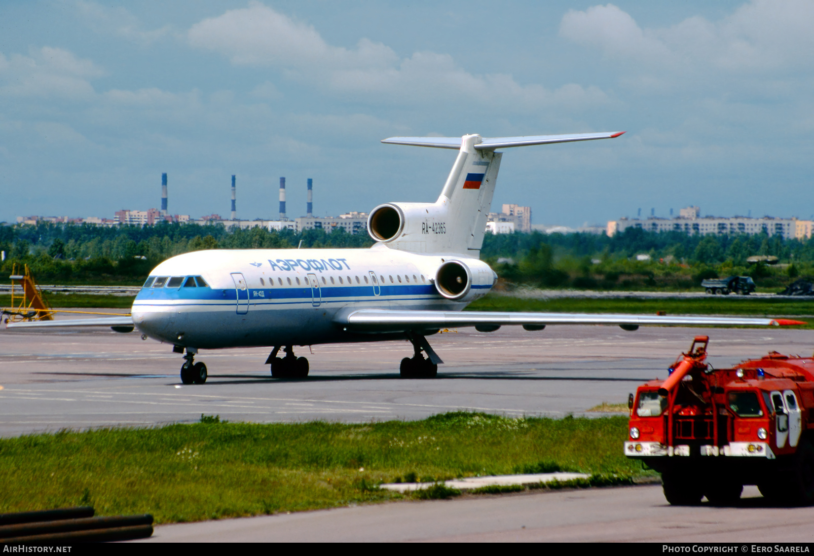 Aircraft Photo of RA-42365 | Yakovlev Yak-42D | Aeroflot | AirHistory.net #654444