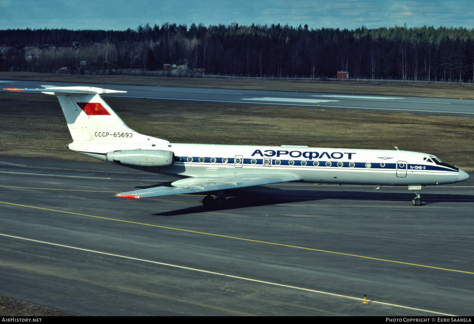 Aircraft Photo of CCCP-65693 | Tupolev Tu-134B-3 | Aeroflot | AirHistory.net #654447