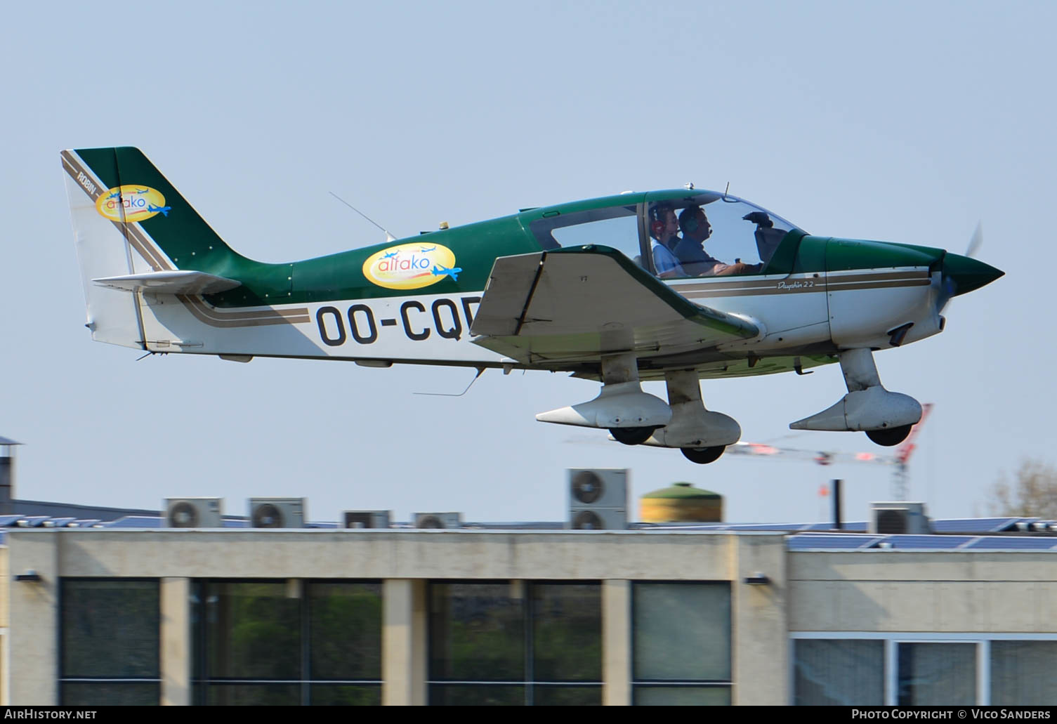 Aircraft Photo of OO-CQD | Robin DR-400-120 Dauphin 2+2 | Alfako - Alfa Flight Academy Kortrijk | AirHistory.net #654457