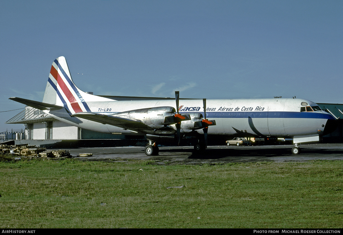 Aircraft Photo of TI-LRO | Lockheed L-188C(F) Electra | LACSA - Líneas Aéreas de Costa Rica | AirHistory.net #654461