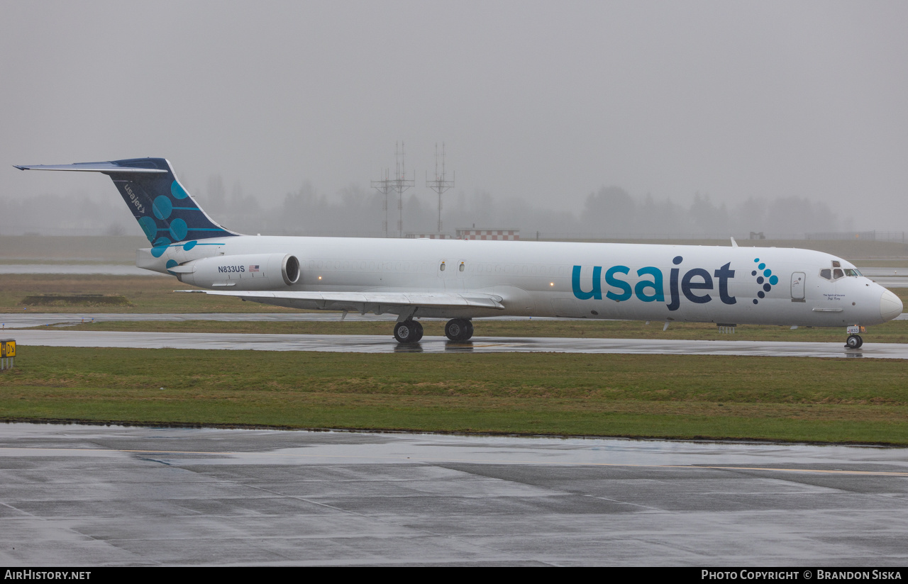 Aircraft Photo of N833US | McDonnell Douglas MD-88 | USA Jet Airlines | AirHistory.net #654478