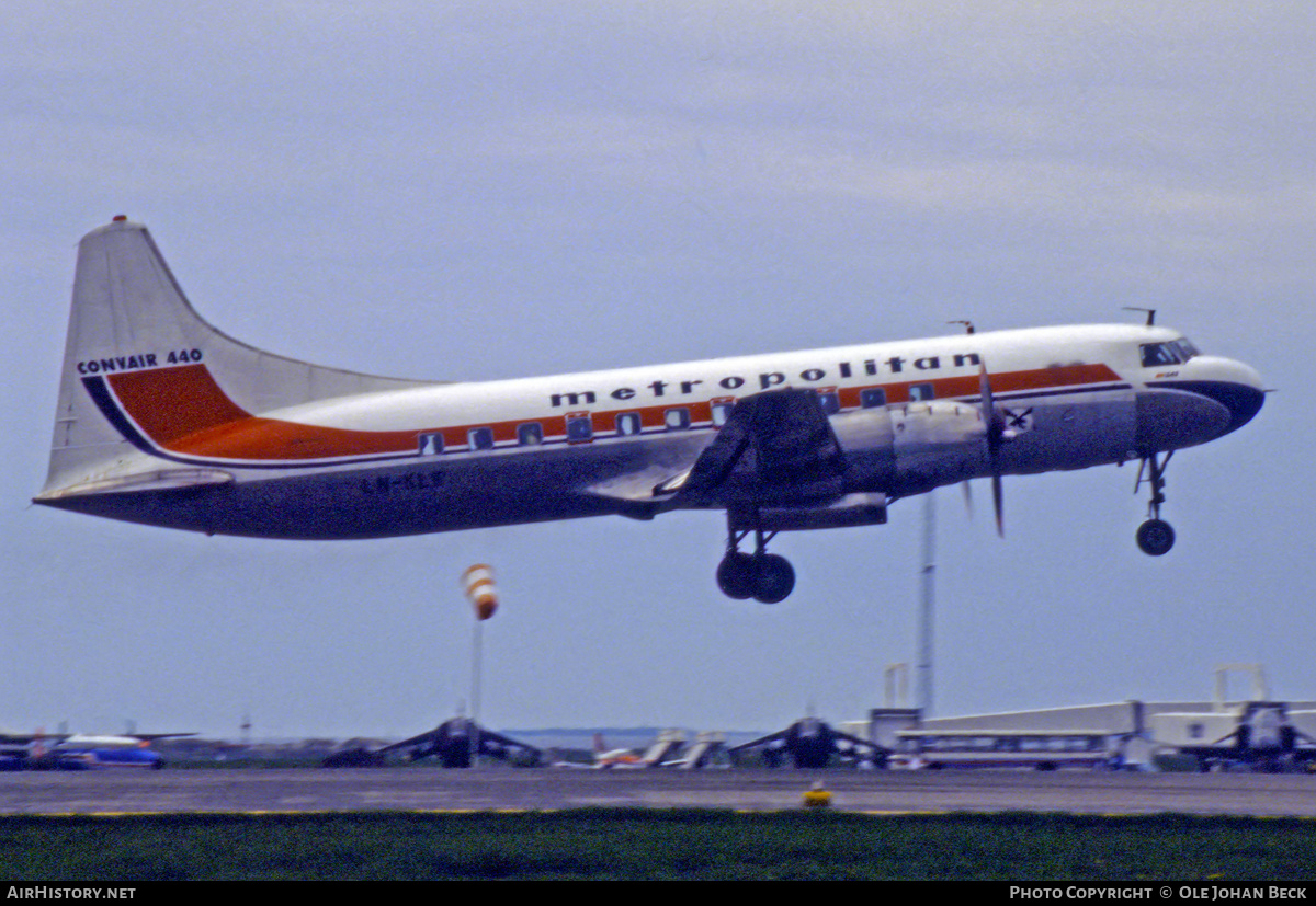 Aircraft Photo of LN-KLK | Convair 440-75 Metropolitan | Norsk Metropolitan Klubb | AirHistory.net #654490