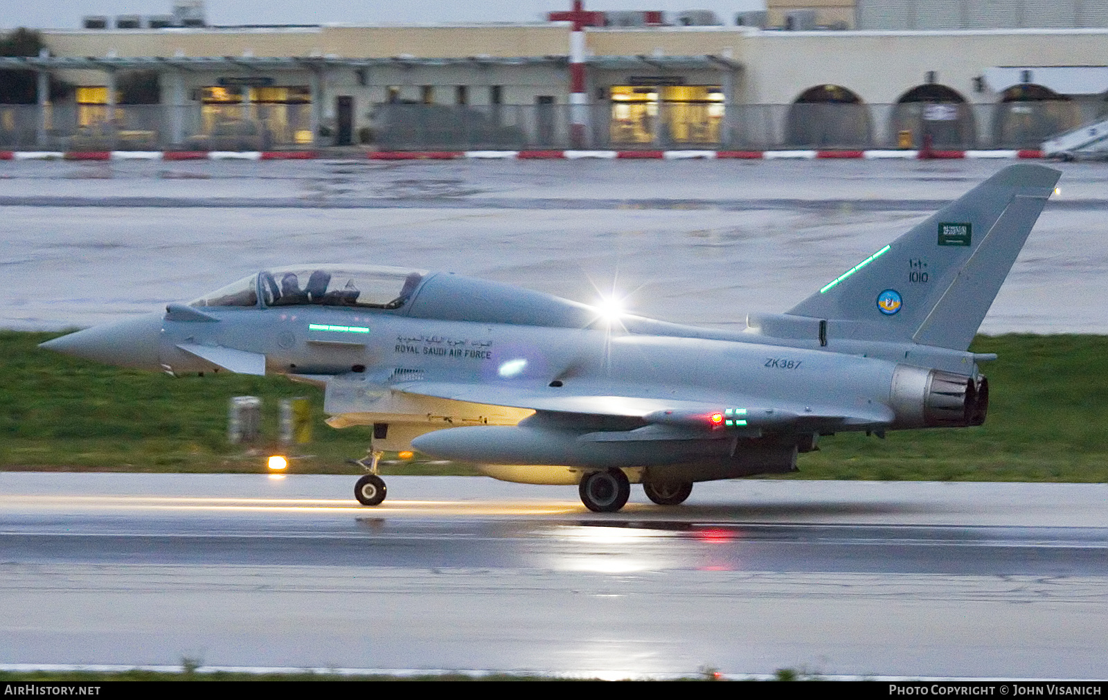 Aircraft Photo of 1010 / ZK387 | Eurofighter EF-2000 Typhoon T | Saudi Arabia - Air Force | AirHistory.net #654497